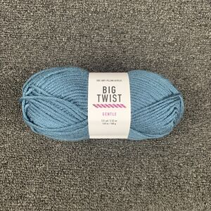 Big Twist Gentle Colorway Denim Anti-Pilling Acrylic Yarn 131yds 3.52oz